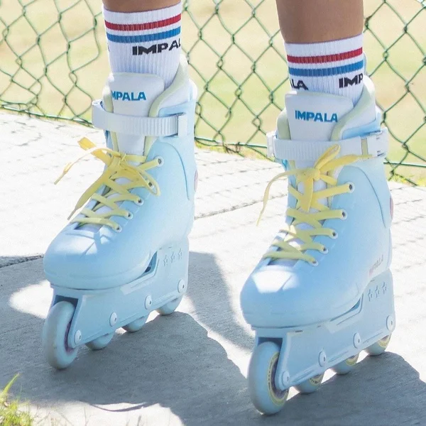 Impala Lightspeed Inline Skate - Sky Blue/Yellow