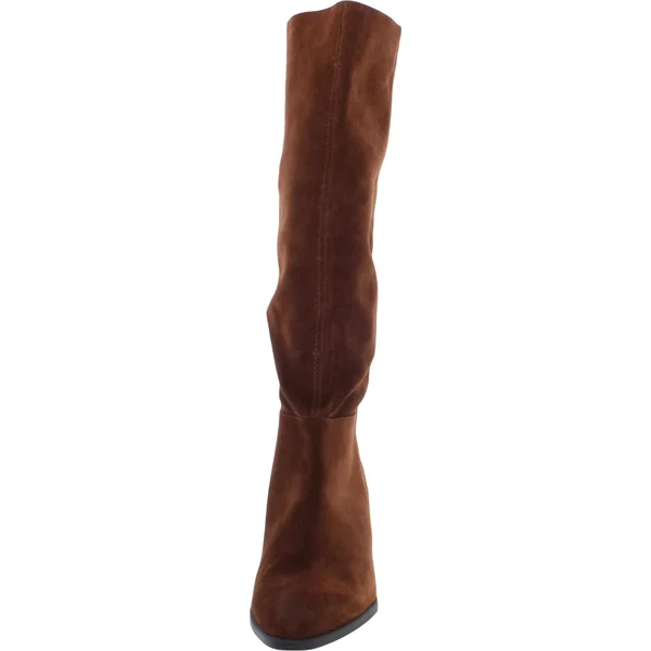 Naturalizer FAE High Shaft Boots - Black Leather