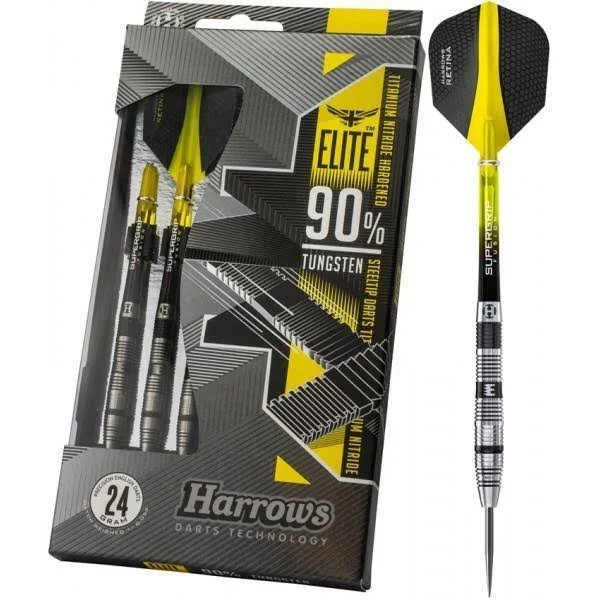 Harrows Elite Steel Tip Darts - 24gm