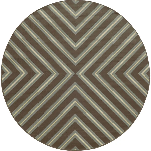 Oriental Weavers Riviera 4589D 7&10x22 Round Rug