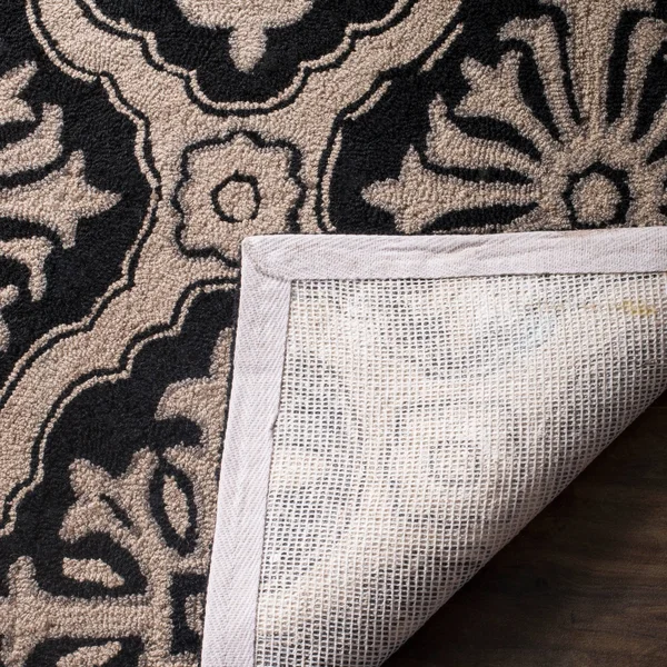 Safavieh DuraRug EZC122C 2&6x22 x 10&0x22 Runner Black Area Rug