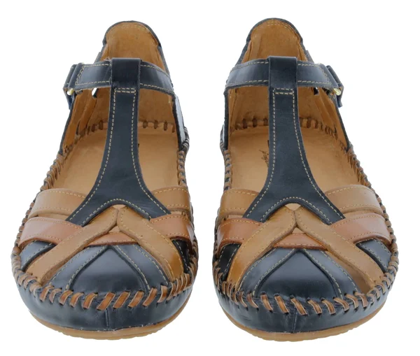 Pikolinos Puerto Vallarta 655-0732C5 Navy Blue Womens Leather Sandals