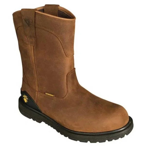 Herman Survivors Men's Bison Steel Toe Work Boot, Size: 12, Brown