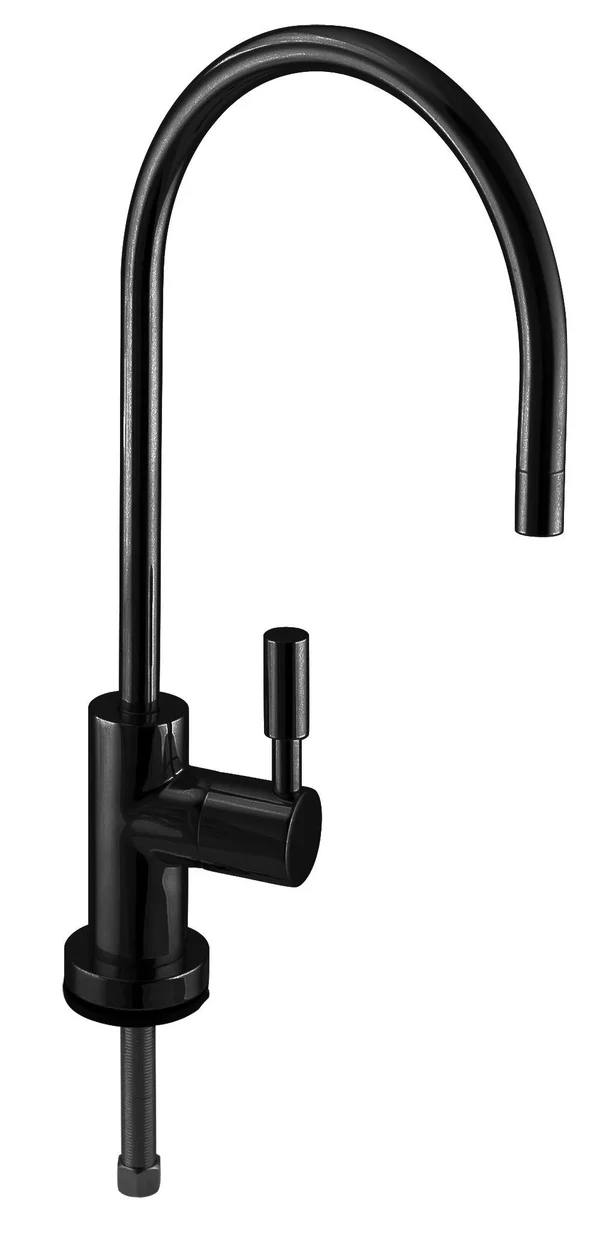Westbrass Contemporary 11 in. Cold Water Dispenser D2036 in Black