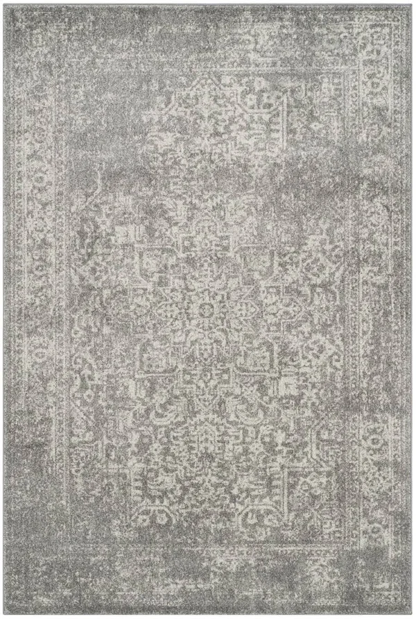 Safavieh Evoke Silver, Ivory Area Rug; 4& x 6&