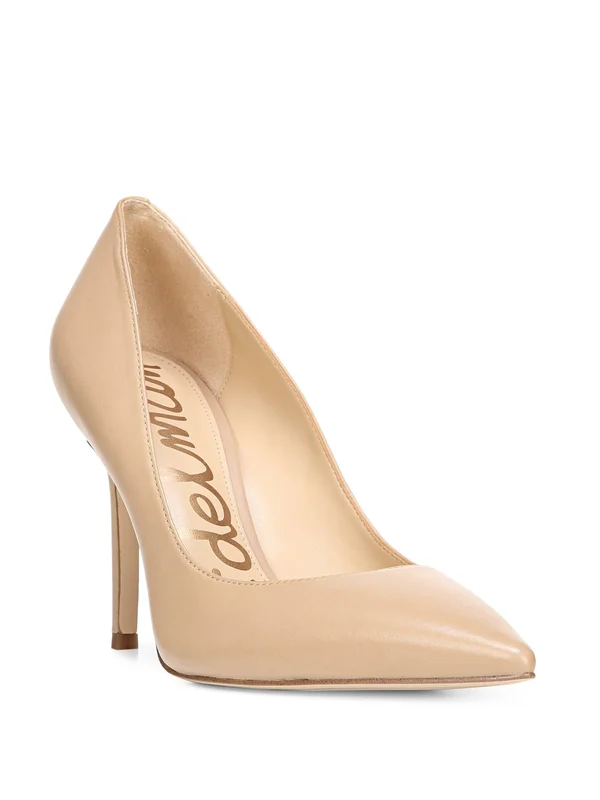 Sam Edelman Hazel Leather Pointed Toe Pumps - 11M