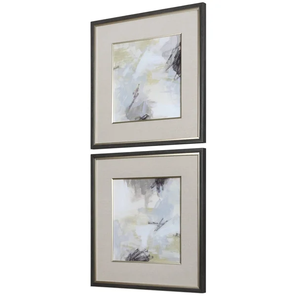 Uttermost 33673 Abstract Vistas Framed Prints (Set of 2)