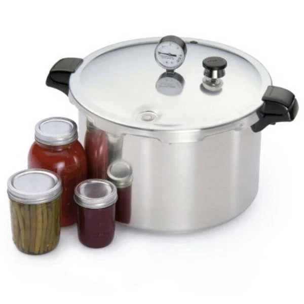 16 qt Aluminum Pressure Canner & Cooker