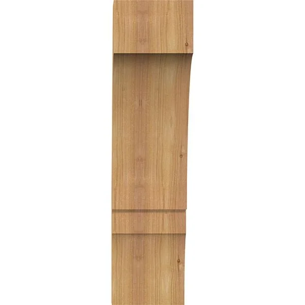 5 1/2x22W x 10x22D x 22x22H Balboa Smooth Brace - Western Red Cedar