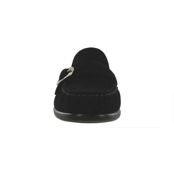 SAS Women's Lara Black Suede 5.5 Wide