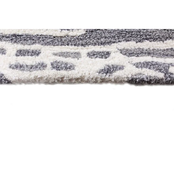 Bashian Greenwich HG359 Area Rug - 3&9x22 x 5&9x22 - Silver
