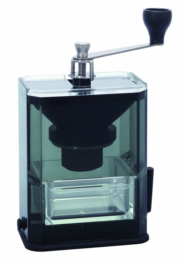 Hario MXR-2TB Ceramic Coffee Mill, Grinder Acrylic Box