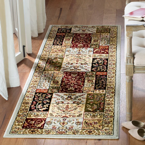 Safavieh Lyndhurst LNH318A Multi/Ivory 8& x 11& Area Rug
