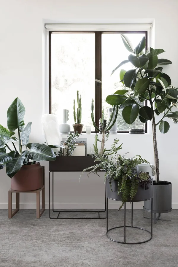 Ferm Living Bau Pot - Large - Warm Grey