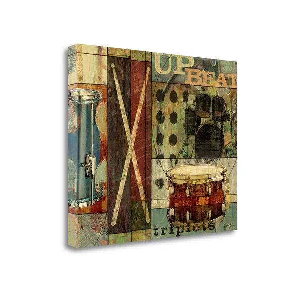 Up Beat by Eric Yang Fine Art Giclee Print on Gallery Wrap Canvas