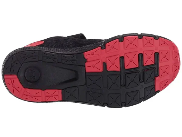 Under Armour Charged Rogue 2 Running Shoe - Kids& - Boy's - Black/Red