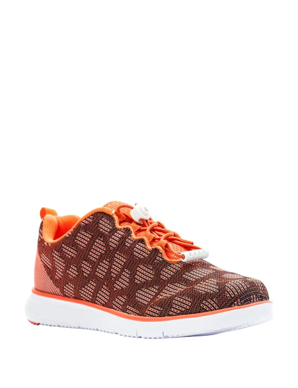 Propet TravelFit Women's Sneakers, Orange, 10 Narrow
