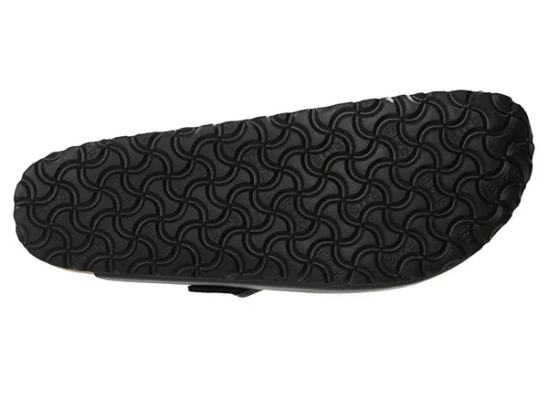 Birkenstock Boston Soft Footbed Clog - 38 - Black Amalfi Leather
