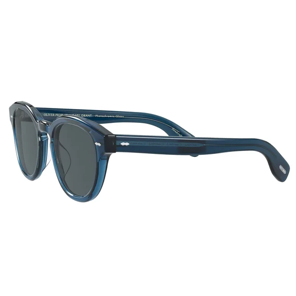 Oliver Peoples Cary Grant Sun Sunglasses Blue, Blue, 48