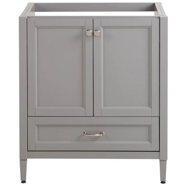 Home Decorators Collection Claxby 30 in. W x 34 in. H x 21 in. D Bath Vanity Cabinet Only in Sterling Gray CB30-ST