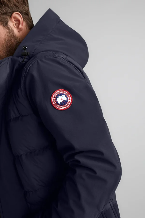 Canada Goose Men's Breton Down Coat (Men, Admiral Navy, S)