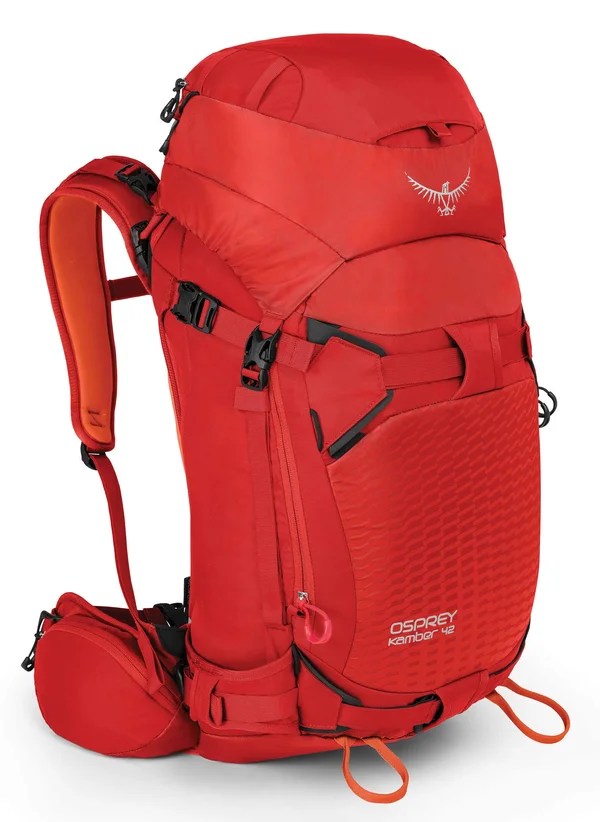 Osprey Kamber 42 Backpack (Ripcord Red, S/M)