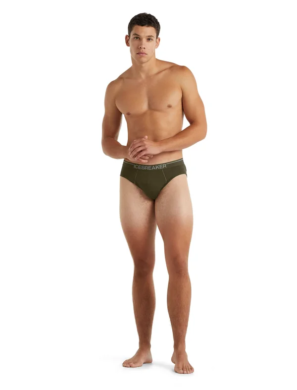 Icebreaker Men's Anatomica Brief - XL - Loden