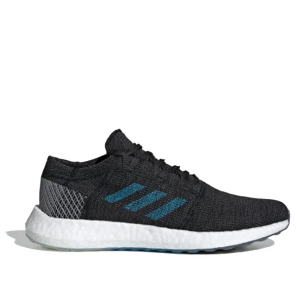 Adidas Pureboost Go &Grey Blue& Grey/Black/Blue Marathon Running Shoes/Sneakers EF7634 (US Size 9.5)