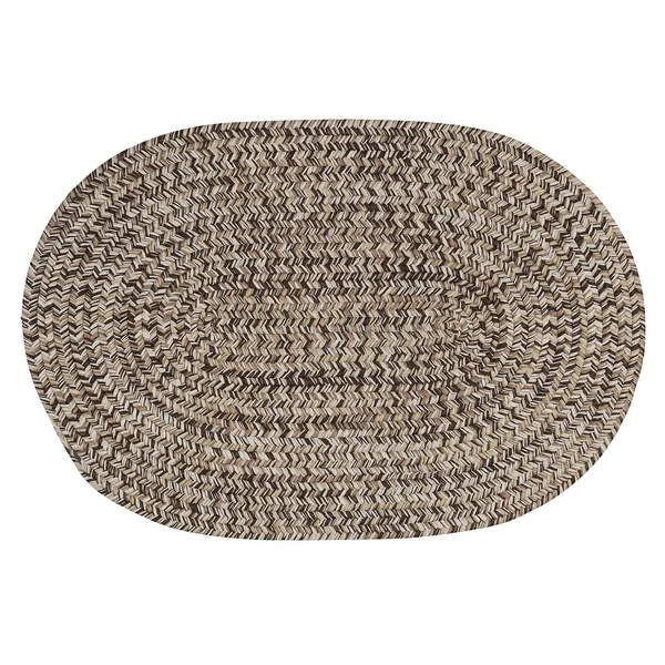 Colonial Mills Farmstand Tweed Area Rug - Size: 9& x 12& Oval, Beige