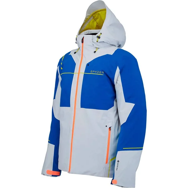 Spyder Titan Mens Insulated Ski Jacket - Grey, Size S