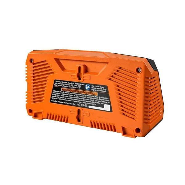 Ridgid Ac840094 GEN5X Dual Port Sequential Charger with Dual USB Ports