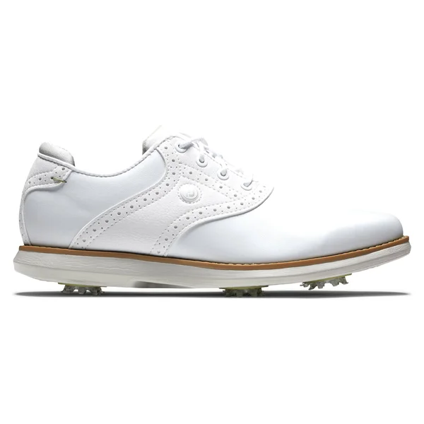 FootJoy Women's Traditions 21 Golf Shoes, White
