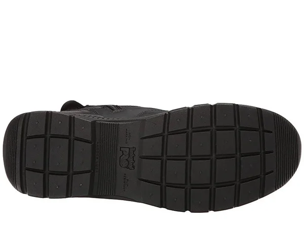 Timberland Pro Men's 6 in. Valor Duty Composite Toe Waterproof Side-Zip Work Boot, Black