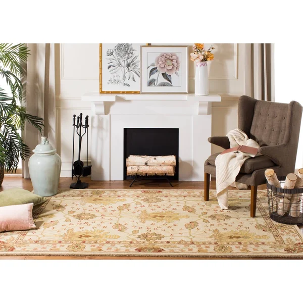 Safavieh Anatolia AN540A Ivory 4& x 4& Round Area Rug