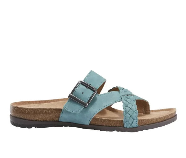 Earth Origins Orono Foster Women's Sandal (Green - Size 9.5 - Leather)
