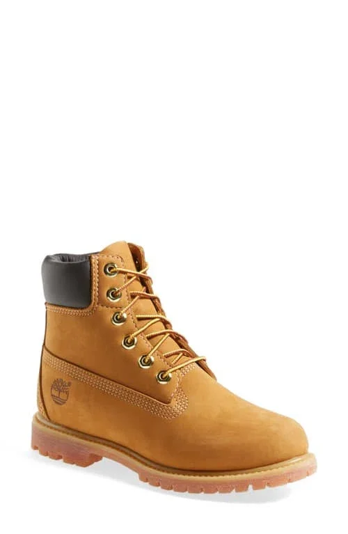 Women's Timberland 6-Inch Premium Waterproof Boot, Size 8.5 M - Brown