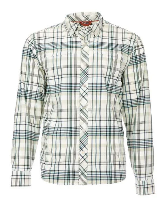 Simms Stone Cold LS Shirt Meridian Madras Plaid - 3XL
