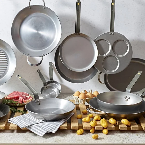 De Buyer Mineral B Element 11x22 Country Fry Pan