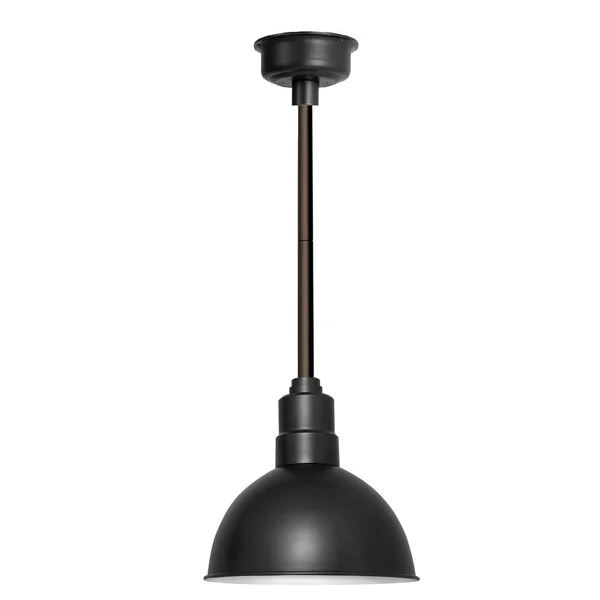 Cocoweb Blackspot 1 Light LED Cone Pendant, Bronze
