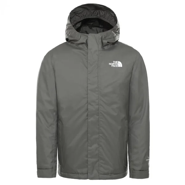 The North Face Snowquest Jacket Youth New Taupe Green-TNF White Y - XL