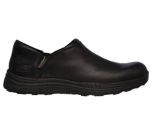 Skechers Men's Work Relaxed Fit Ostego Eckington WP SR Shoe - Black