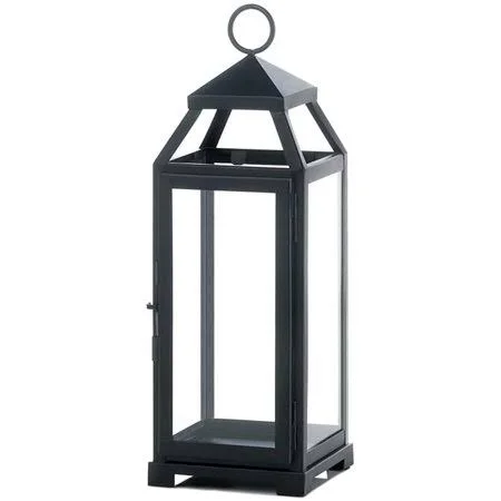 Accent Plus Gallery of Light Medium Lean & Sleek Candle Lantern - The Classic Style of This Candle Lantern Makes It Fit Right