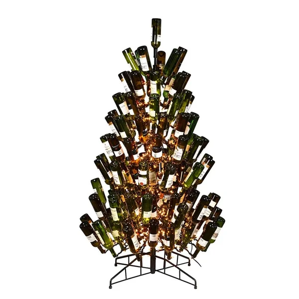 Vickerman K181441 4& x 30x22 Black Wine Bottle DuraLit 200CL