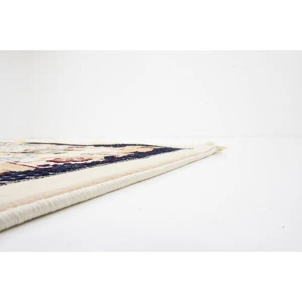 Unique Loom Glasgow Narenj Area Rug (5& x 8& - Ivory)