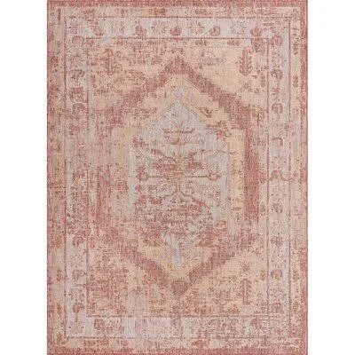 Chuperosa Oriental Rust Red Indoor - Outdoor Area Rug Langley Street Rug Size: Rectangle 7&10x22 x 11&