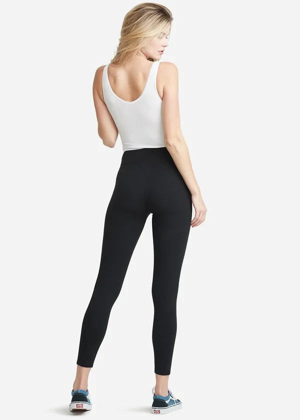 Yummie Rachel Cotton Stretch Shaping Legging - Tawny Port, Size 1x