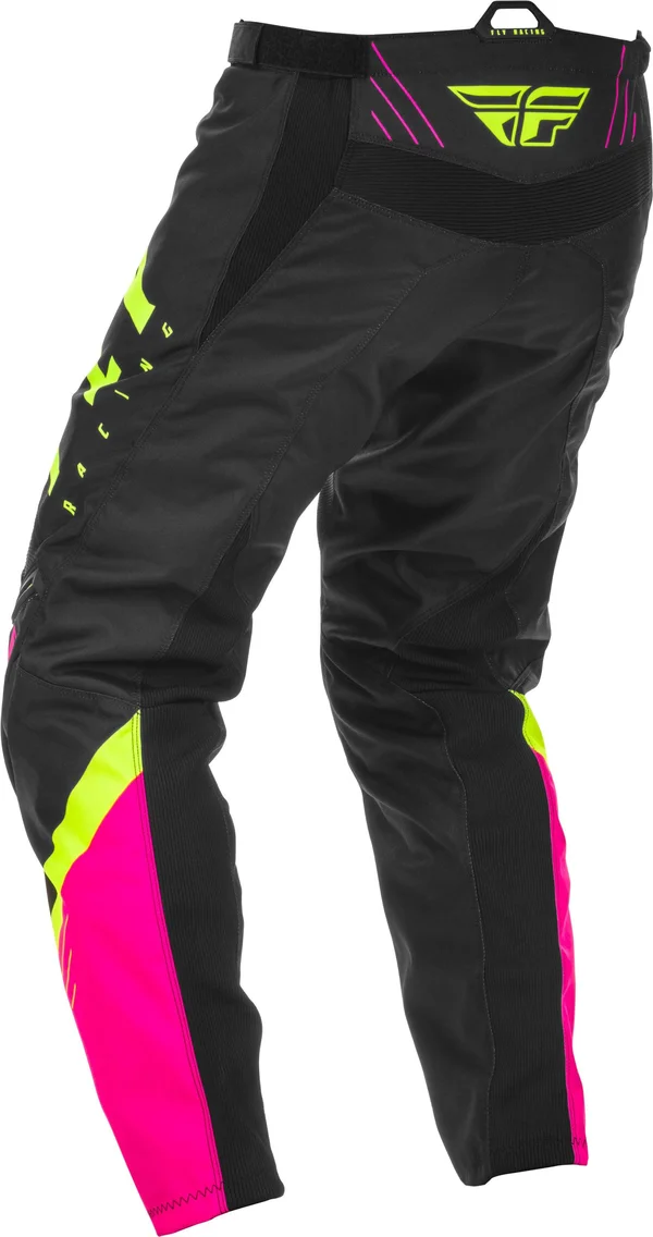 Fly Racing F-16 Pants Neon Pink/Black/Hi-Vis (Black, 28)