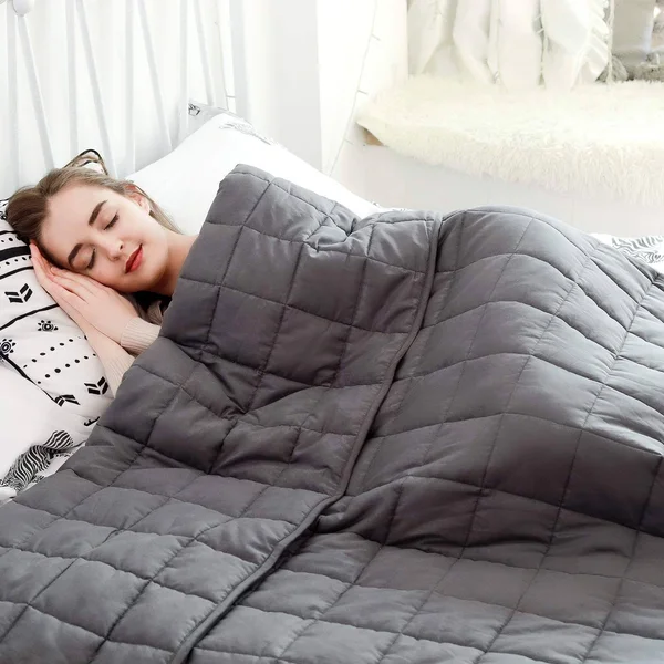 Fabula Life Adult Weighted Blanket(22lbs, 80'x60â€, Queen Size) for People Weigh Around 210lbs| Weighted Blanket Adult