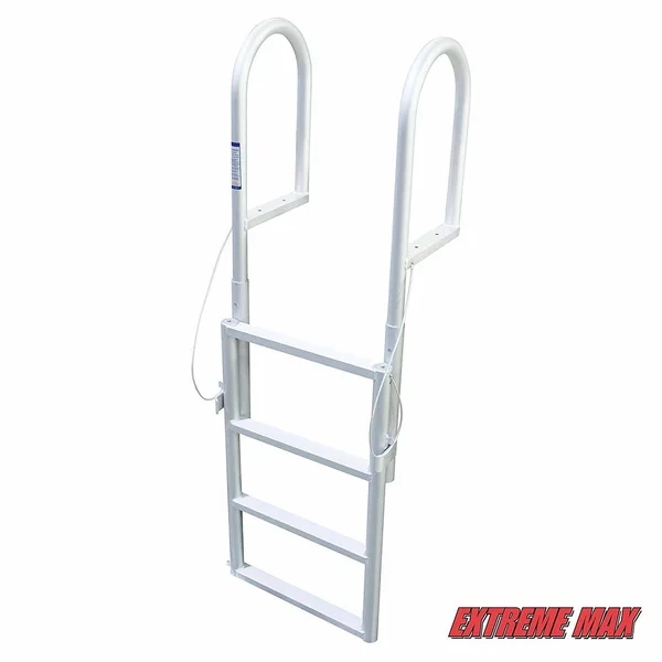 Extreme Max 3005.3461 Sliding Dock Ladder - 4-Step