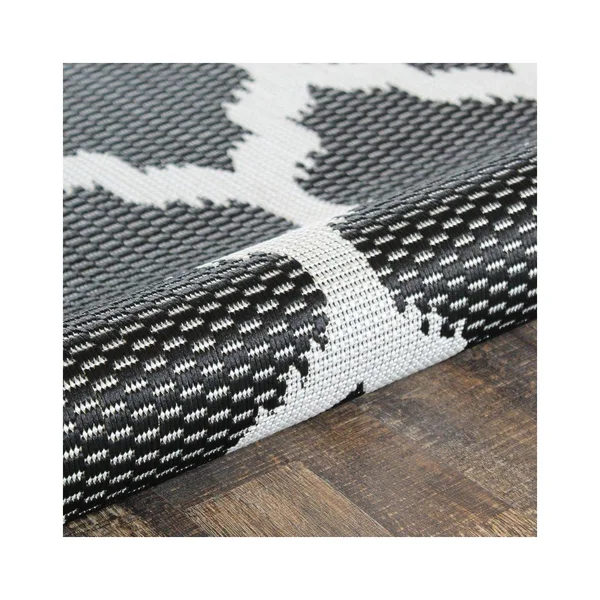 St Croix Trading Company Milana Home Black 8 ft. x 10 ft. Indoor - Outdoor Area Rug